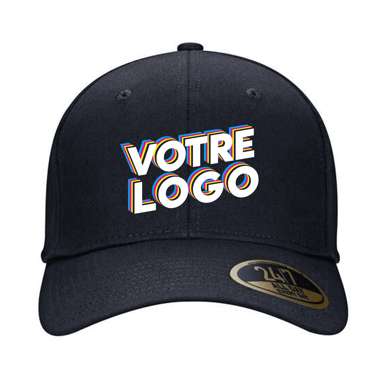 Casquette brodée